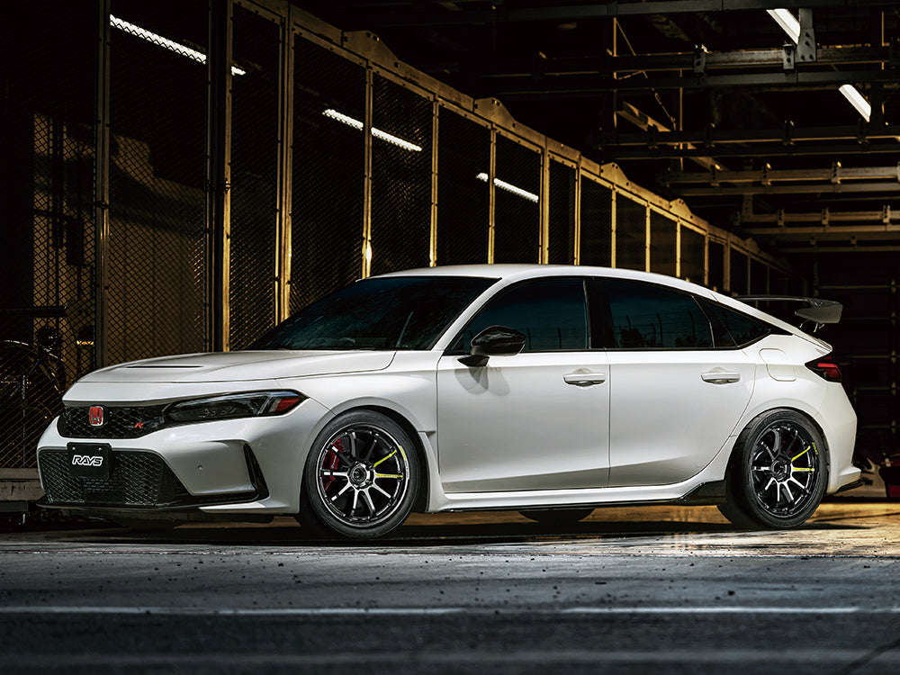 Rays Gram Lights 57NR 'Black Metal Coat' Chrome Limited Edition Colour