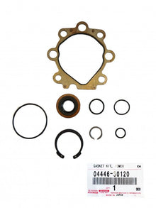 Genuine Toyota 1JZ/2JZ-GTE, 1JZ-GE Power Steering Pump Gasket Kit - Part Number: 04446-30120