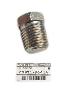 Genuine Nissan Engine Coolant Thread Plug - Part Number: 08931-3041A