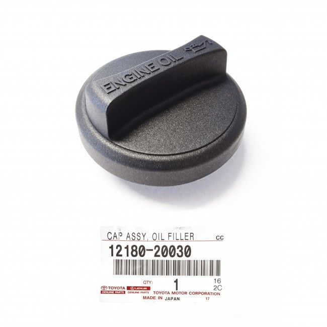 Genuine Toyota 1JZ/2JZ-GTE, 1JZ-GE Oil Filler Cap - Part Number: 12180-20030