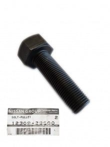 Genuine Nissan SR20DE/T Crank Pulley Bolt Fits Silvia S13 S14 S15 SR20DE SR20DET 12309-29S00 - Part Number: 12309-29S00