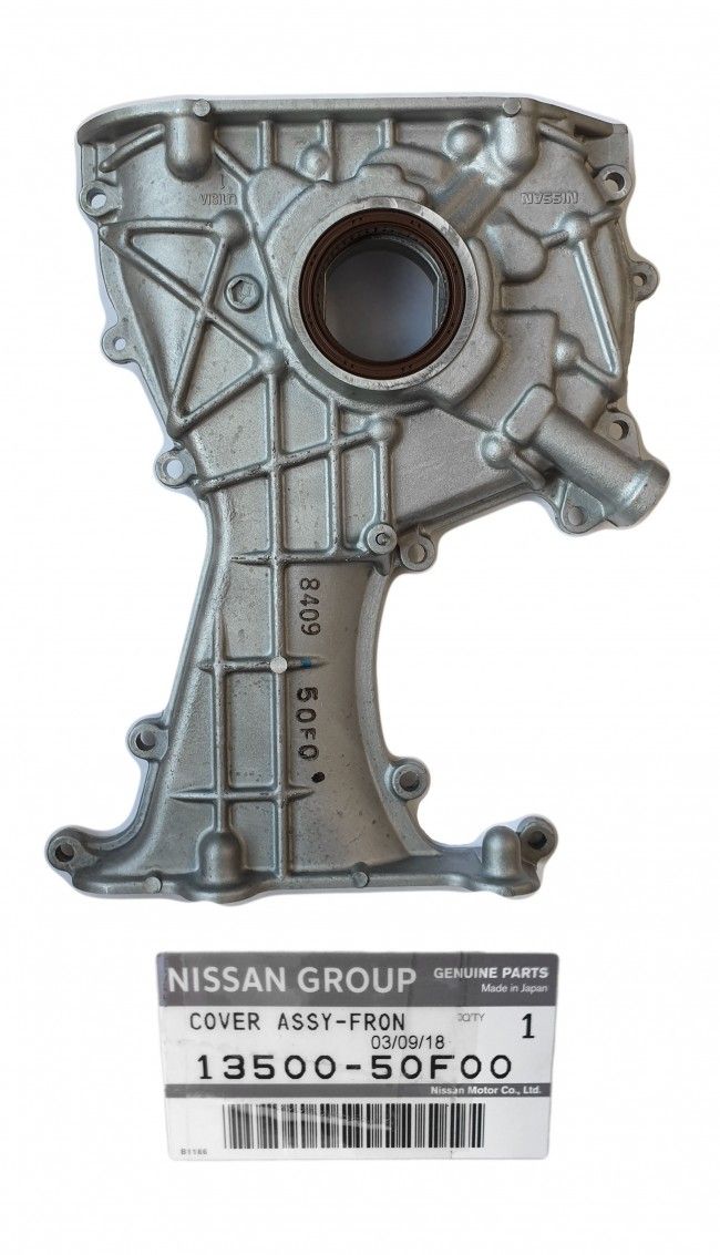 Genuine Nissan SR20DET Front Cover Oil Pump - Part Number: 13500-50F00