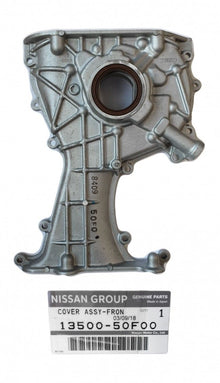 Genuine Nissan SR20DET Front Cover Oil Pump - Part Number: 13500-50F00