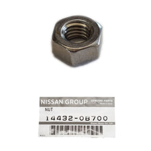 Genuine Nissan RB25DET, VG30DETT Exhaust Manifold & Turbo Exhaust Housing Turbo Elbow Nut - Part Number: 14432-0B700