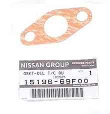 Genuine Nissan SR20DET Turbo Oil Drain Gasket T28 - Part Number: 15196-69F00