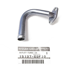 Genuine Nissan SR20DET Turbo Outlet Oil Pipe - Part Number: 15197-69F10