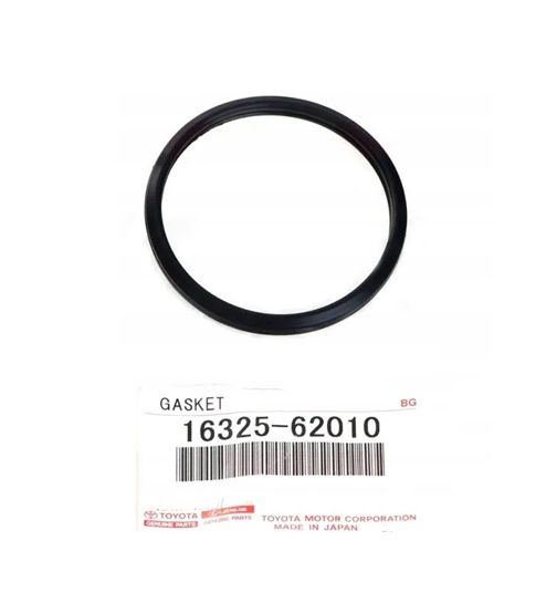 Genuine Toyota 1JZ/2JZ-GTE, 4AGE Water Inlet Housing / Radiator & Water Outlet Gasket (No 1/ No2) - Part Number: 16325-0D010