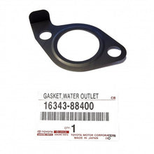 Genuine Toyota 1JZ-GTE Water Outlet Gasket - Part Number: 16343-88400