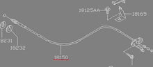 Genuine Nissan SR20DET Throttle Body Cable - Part Number: 18201-65F00