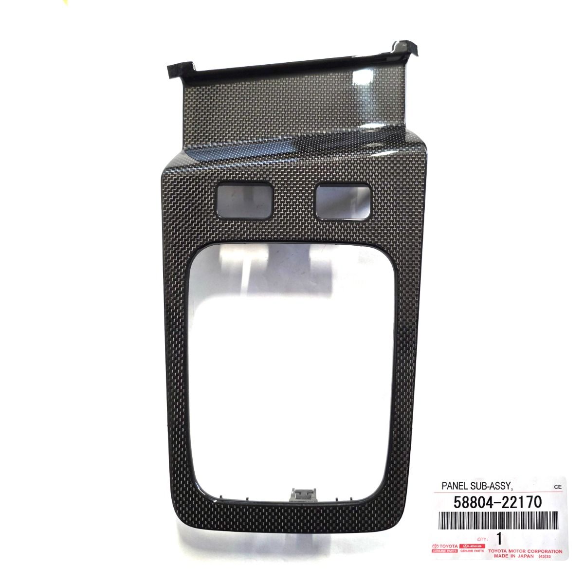 Genuine Toyota  Gearstick Surround Trim - Part Number: 58804-22170