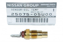 Genuine Nissan Oil Temperature Sensor - Part Number: 25075-05U00