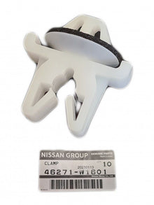 Genuine Nissan Brake Line Clip - Part Number: 46271-W1601