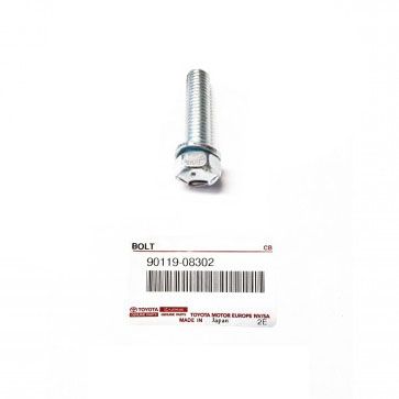 Genuine Toyota 1JZ-GTE Clutch Pressure Plate Bolt - Part Number: 90119-08302
