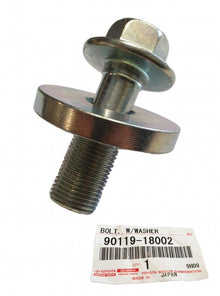 Genuine Toyota 1JZ/2JZ-GTE, 1JZ/2JZ-GE Crank Pulley Bolt With Washer - Part Number: 90119-18002