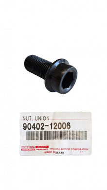 Genuine Toyota 1JZ/2JZ-GTE, 2JZ-GE Cam Pulley Union Bolt - Part Number: 90402-12006