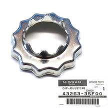 Genuine Nissan Front Wheel Bearing Adjustment Cap - Part Number: 43263-35F00