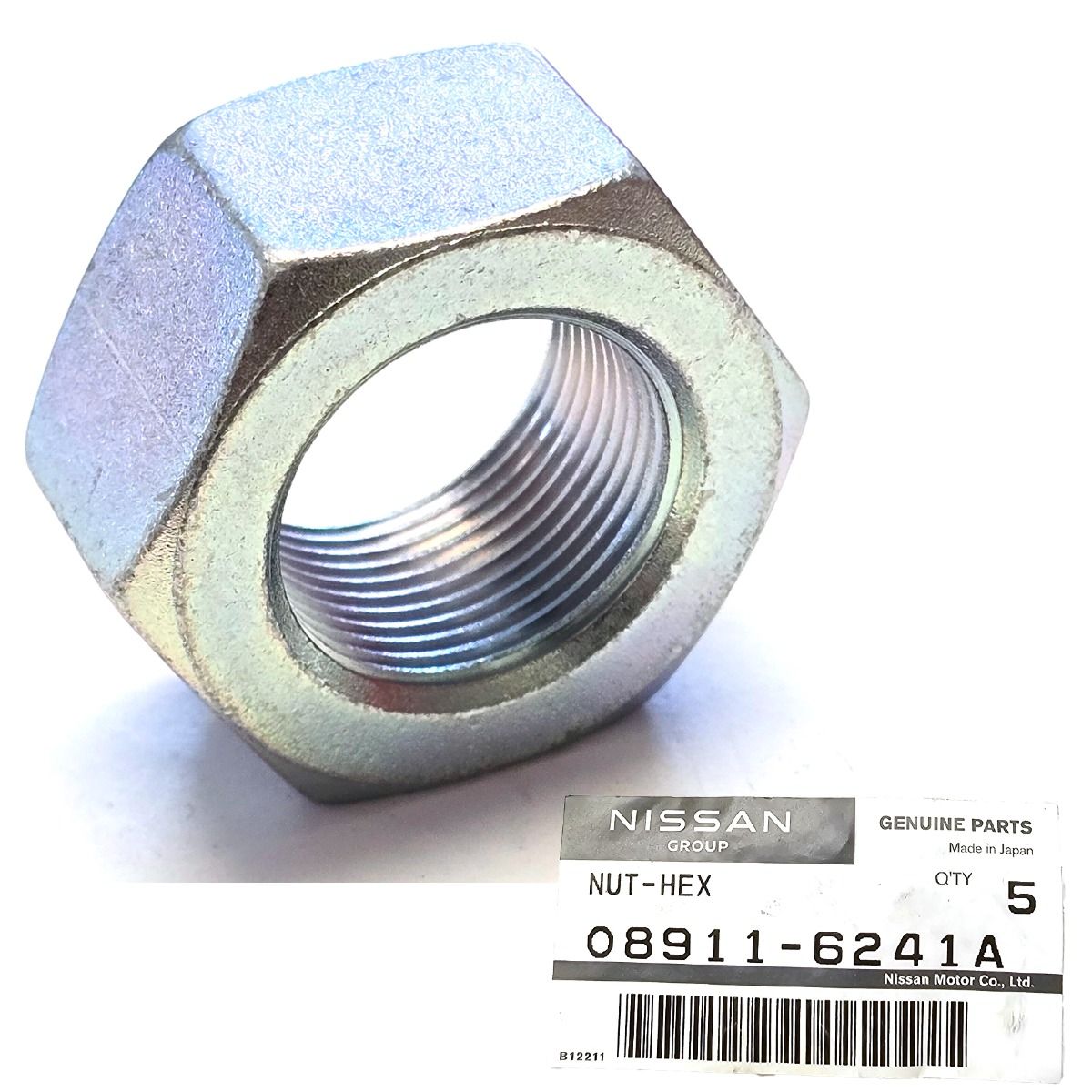 Genuine Nissan Rear Hub Nut For Nissan Silvia S14 200SX SR20DET - Part Number: 08911-6241A