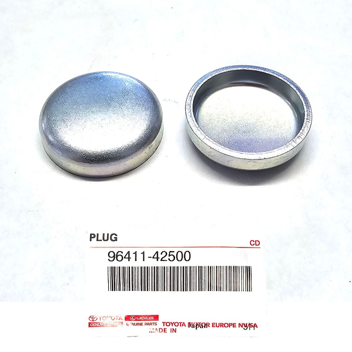 Genuine Toyota 25mm Core Plug - Part Number: 96411-42500