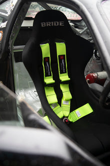 HPI 4 Point Harness Fluro Yellow