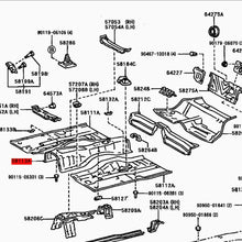 Genuine Toyota  Floor Gearbox Panel