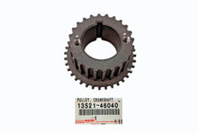 Genuine Toyota 1JZ/2JZ-GTE, 2JZ-GE VVTI Crankshaft Timing Pulley - Part Number: 13521-46040