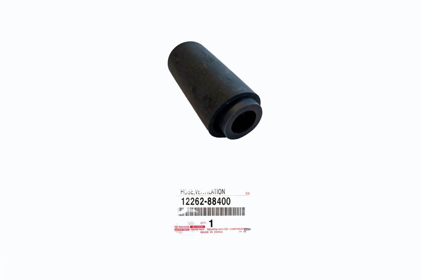 Genuine Toyota 1JZ-GTE Rocker Cover Joiner Hose Pipe Non-VVTi/VVTi - Part Number: 12262-88400