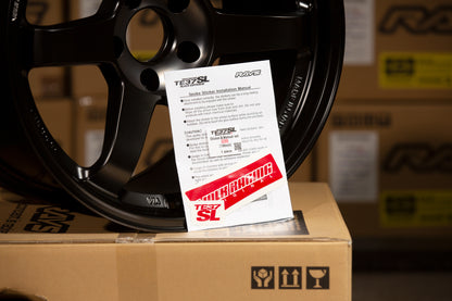 5x114.3 RAYS Volk Racing TE37SL Black Edition 3 - 18x10.5J ET21